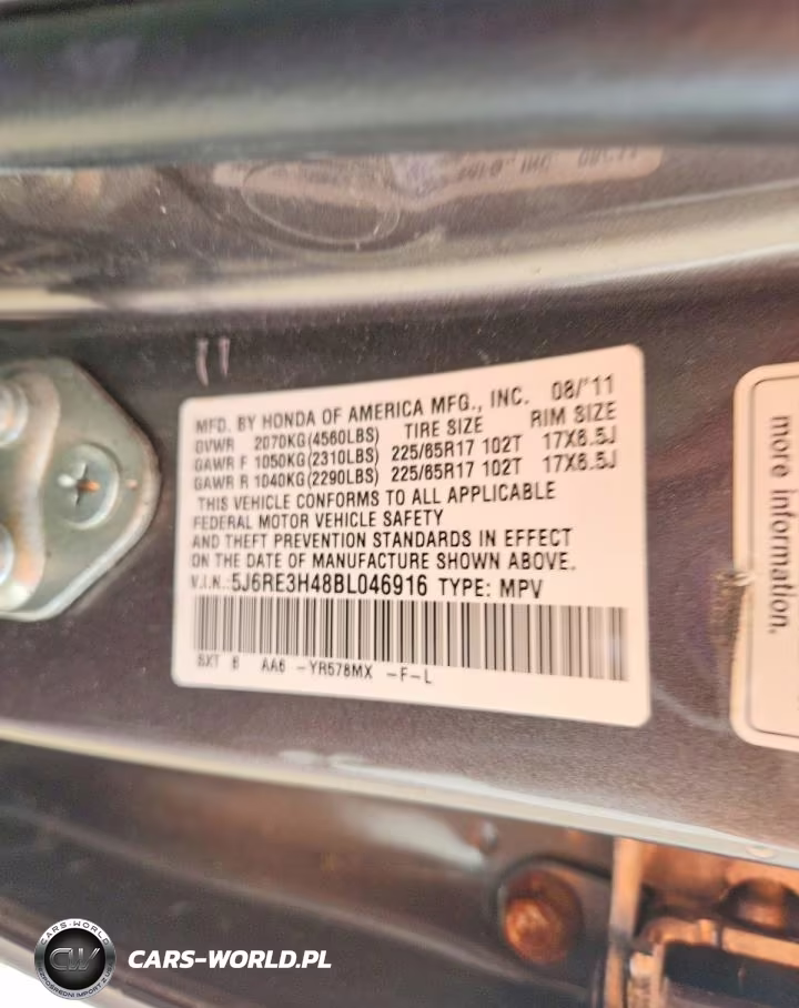 2011 Honda Cr-V Se VIN:5J6RE3H48BL046916 - 13