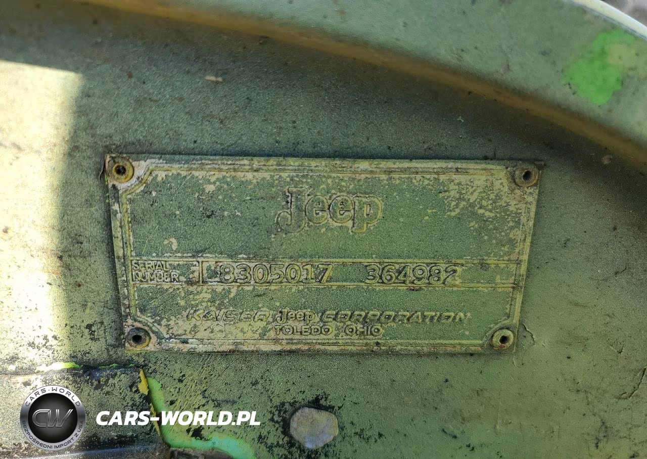 1970 Jeep Other VIN:8305017364982 - 12