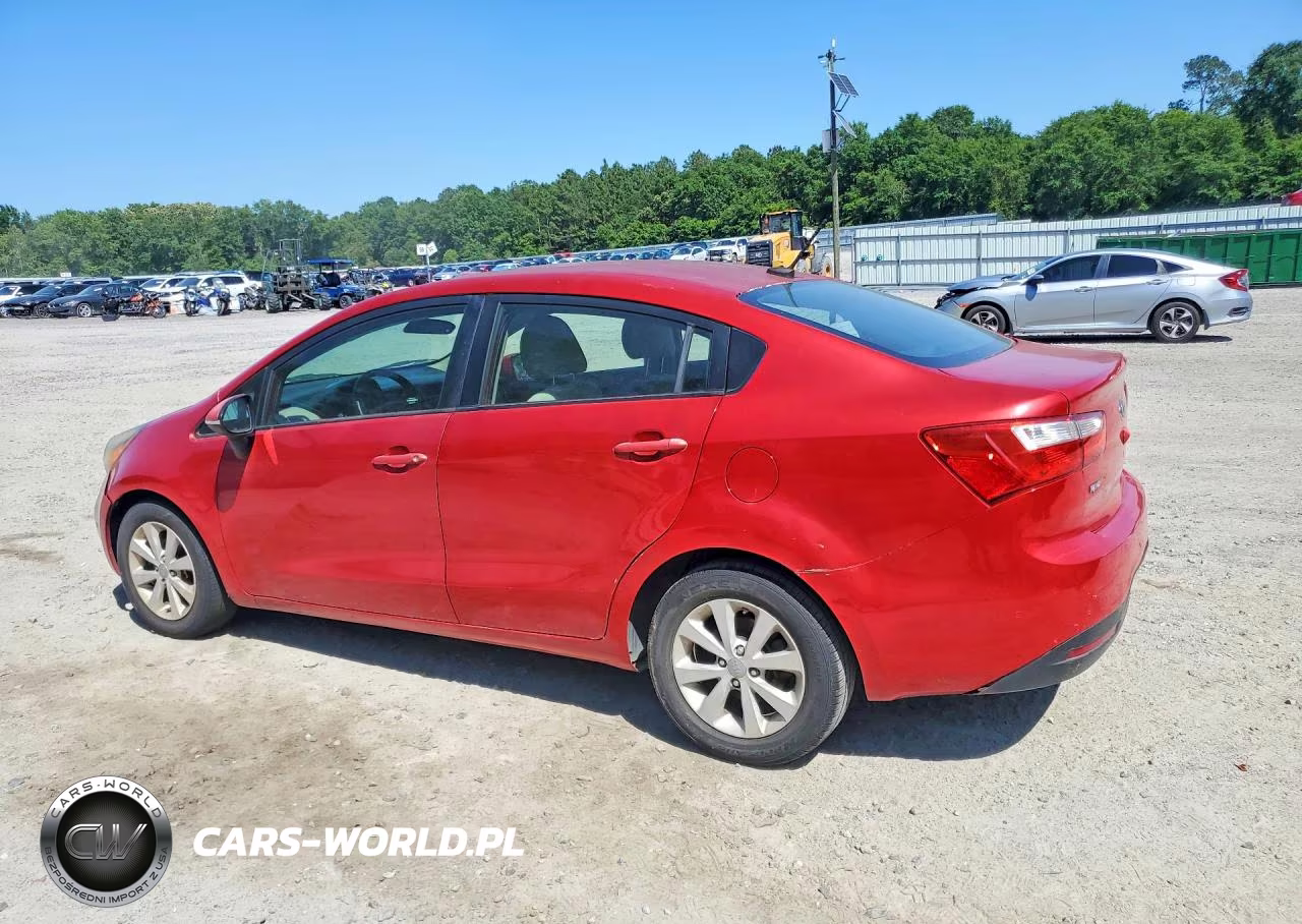 2013 Kia Rio Ex VIN:KNADN4A39D6120348 - 2