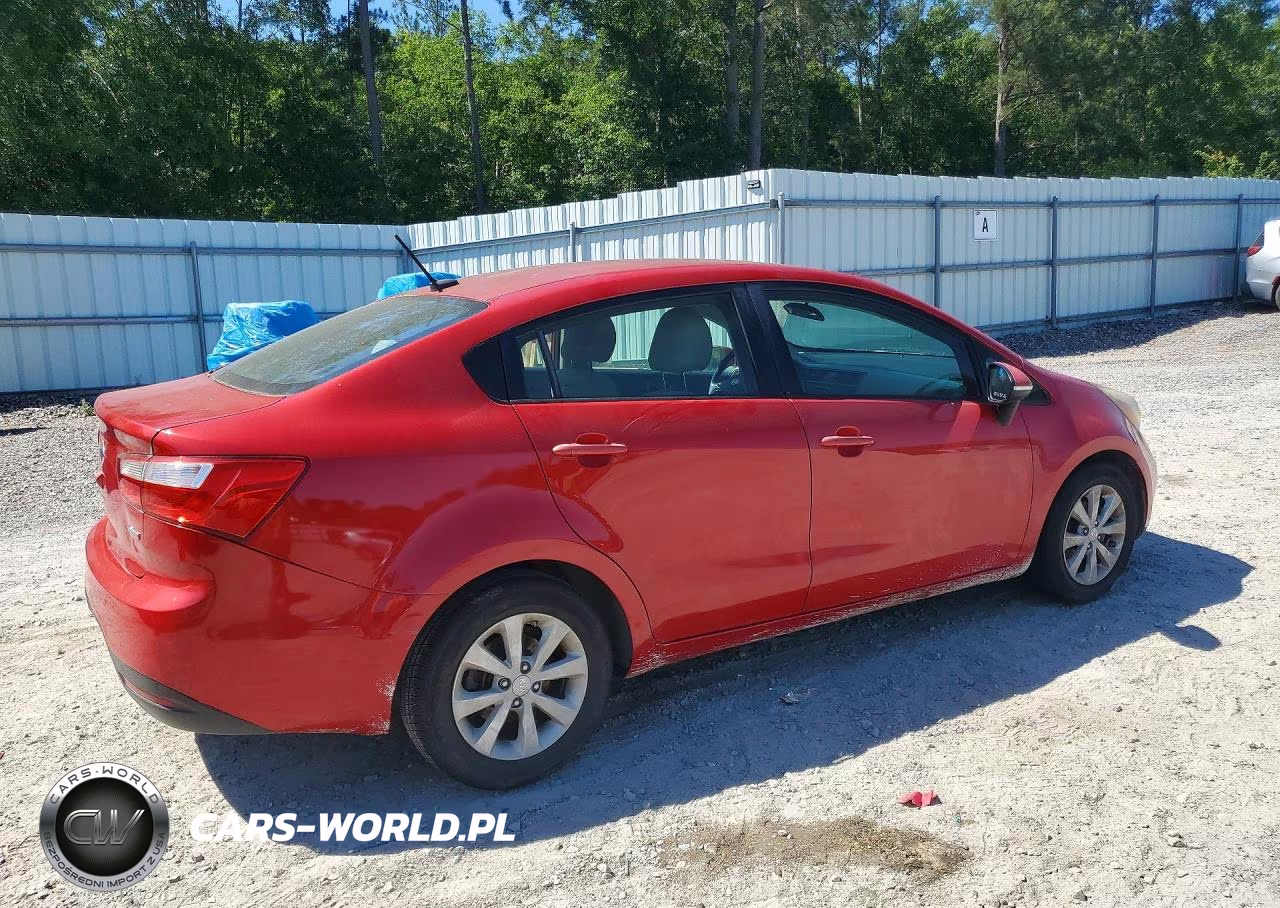2013 Kia Rio Ex VIN:KNADN4A39D6120348 - 3