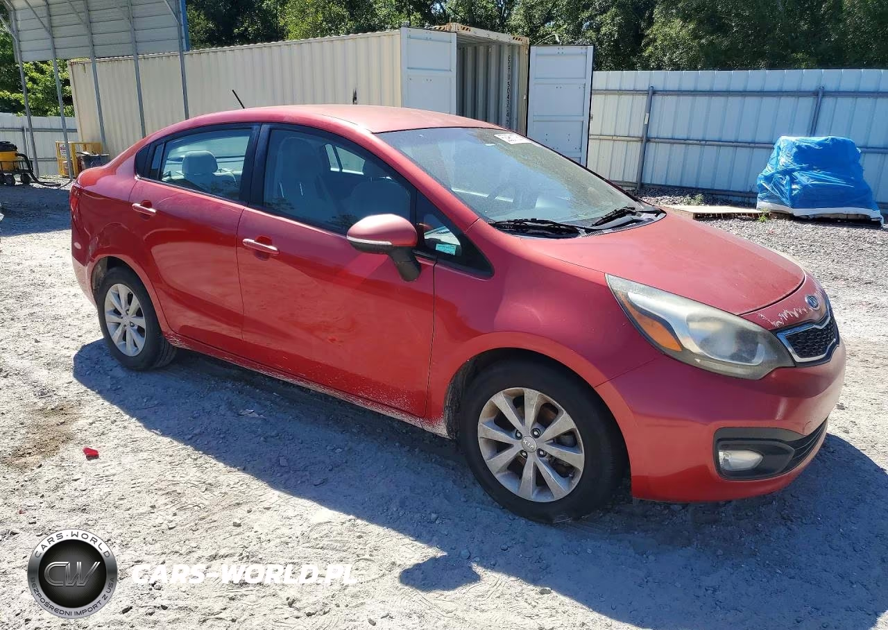 2013 Kia Rio Ex VIN:KNADN4A39D6120348 - 4