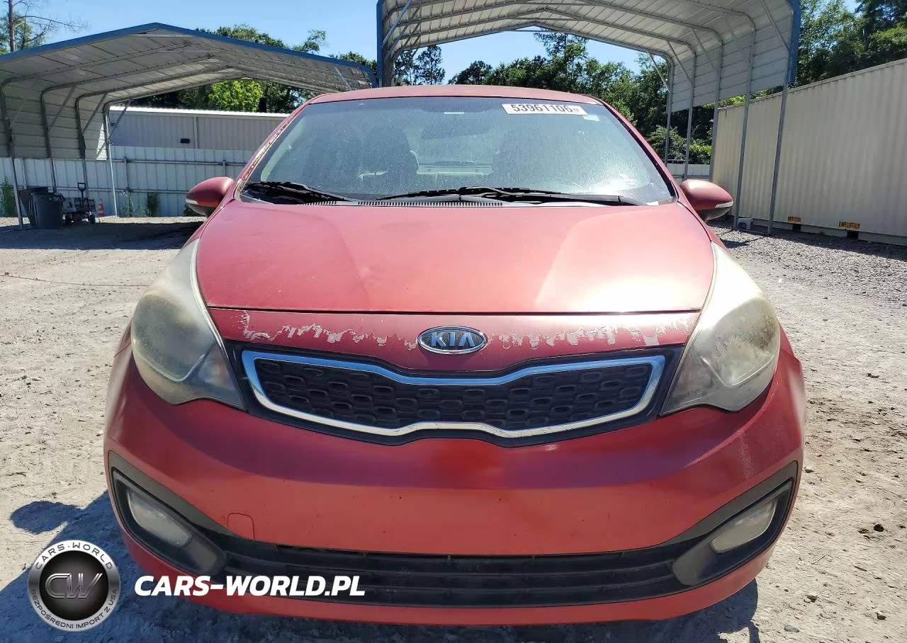 2013 Kia Rio Ex VIN:KNADN4A39D6120348 - 5