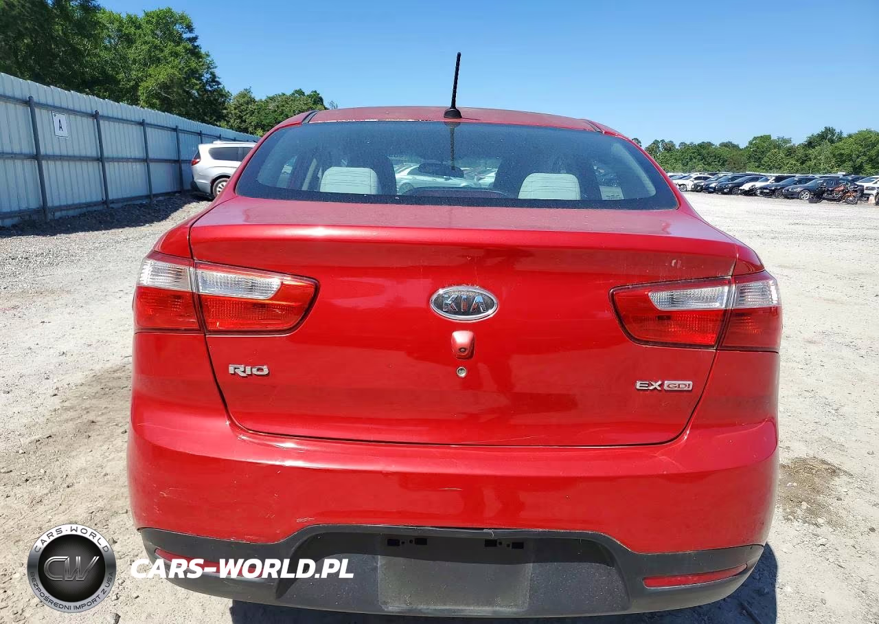 2013 Kia Rio Ex VIN:KNADN4A39D6120348 - 6