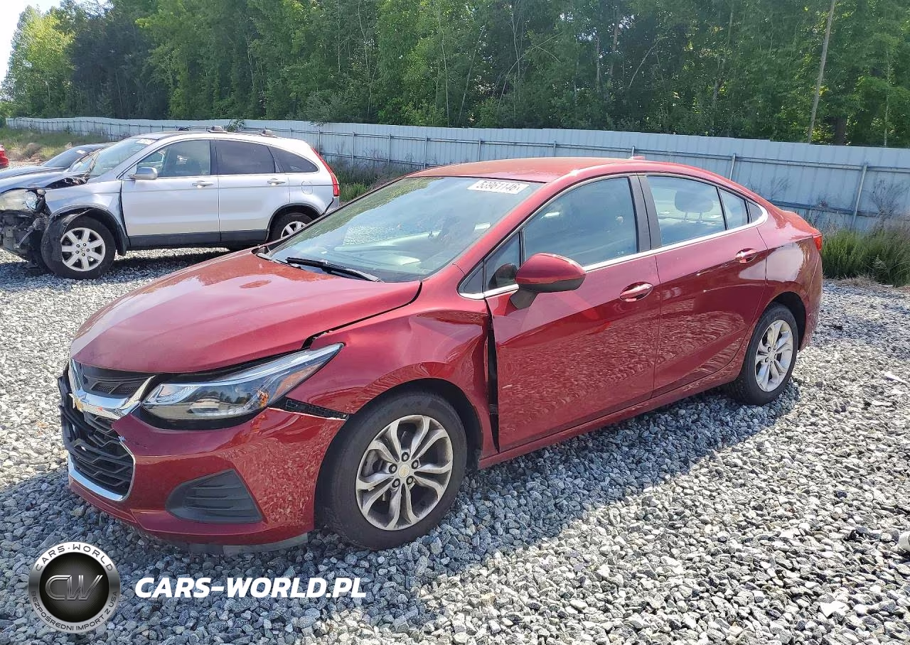 2019 Chevrolet Cruze Lt VIN:1G1BE5SM2K7109800 - 1
