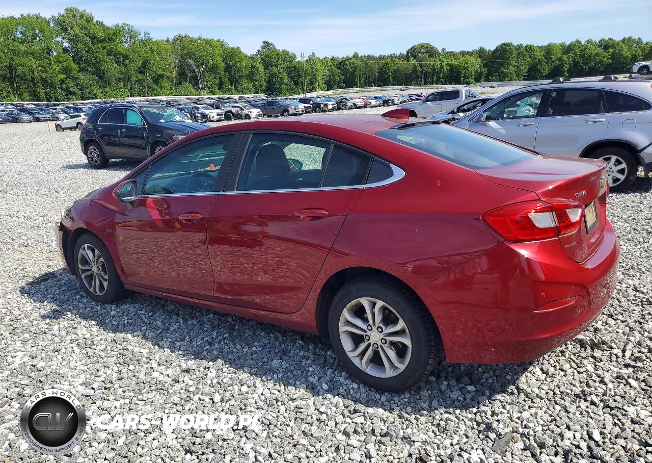 2019 Chevrolet Cruze Lt VIN:1G1BE5SM2K7109800 - 2