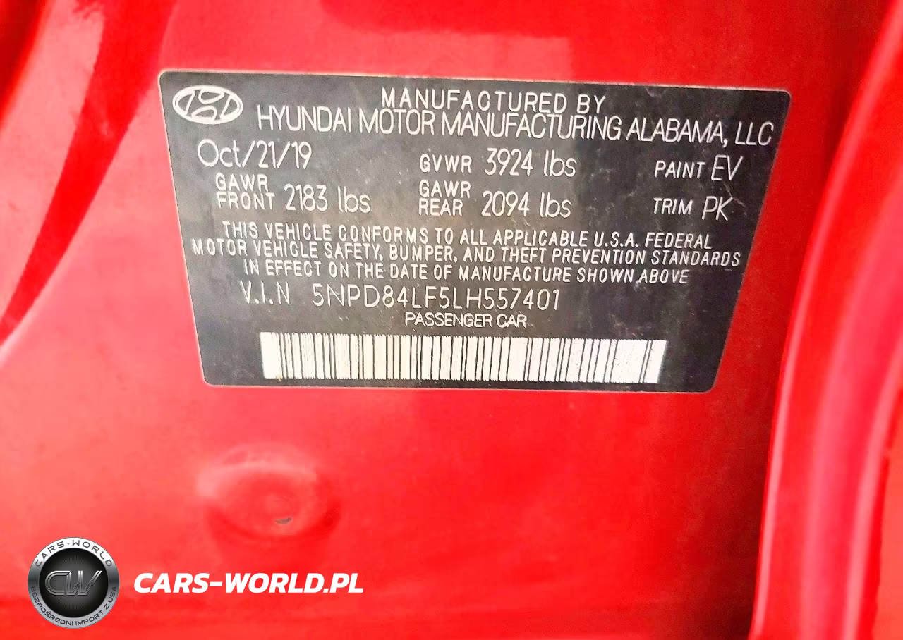 2020 Hyundai Elantra Sel VIN:5NPD84LF5LH557401 - 13