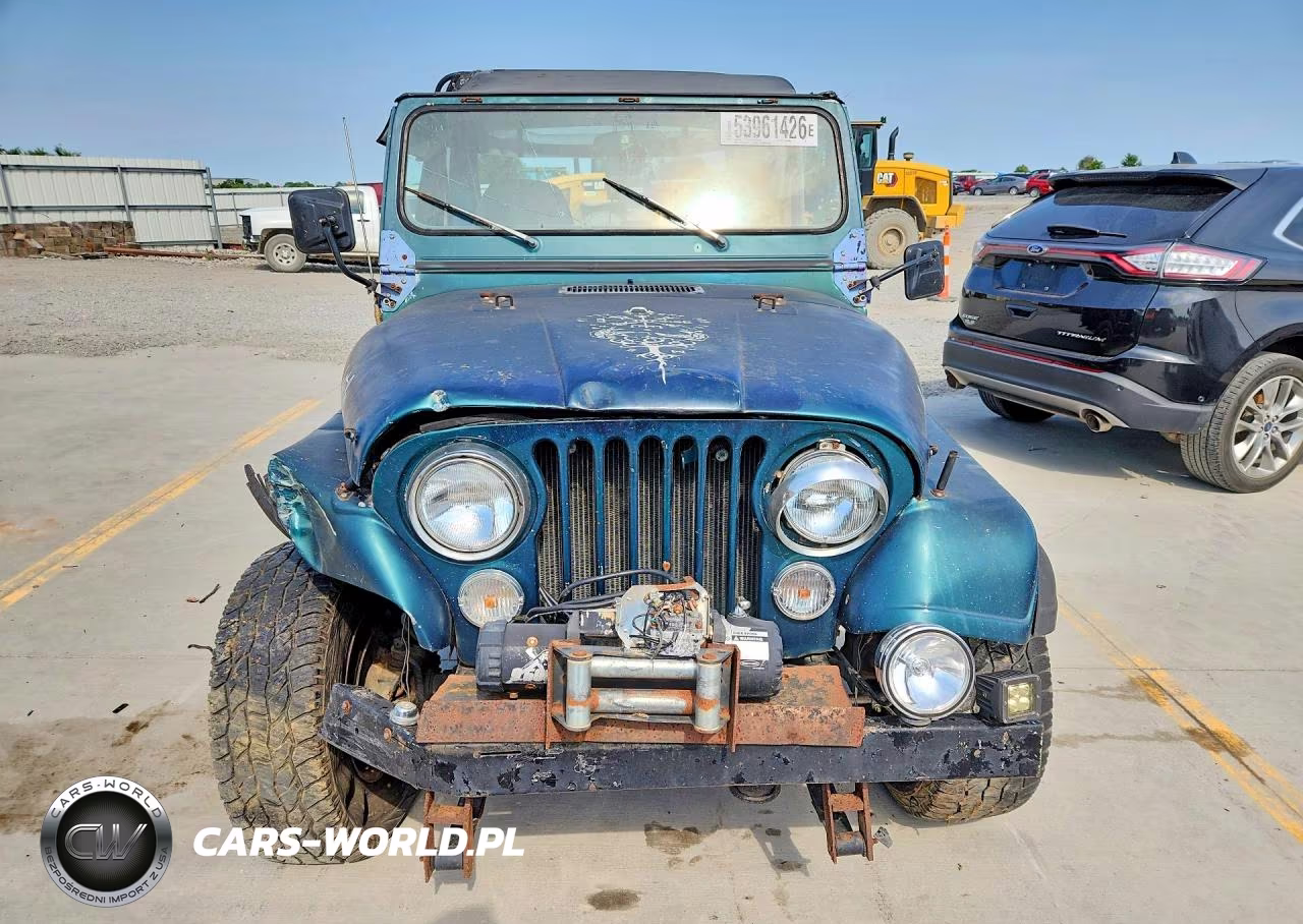 1982 Jeep Cj VIN:1JCCN87A1CT064268 - 5