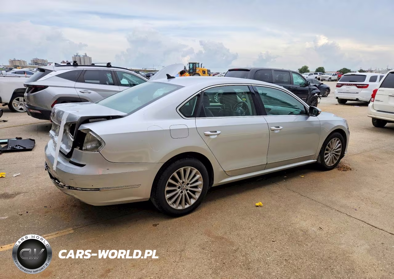 2017 Volkswagen Passat Se VIN:1VWBT7A35HC049820 - 3