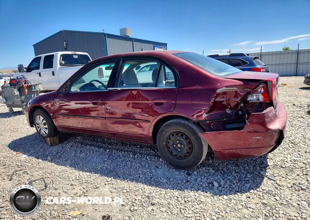 2002 Honda Civic Lx VIN:1HGES16502L023564 - 2