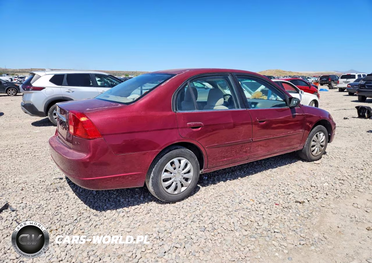 2002 Honda Civic Lx VIN:1HGES16502L023564 - 3