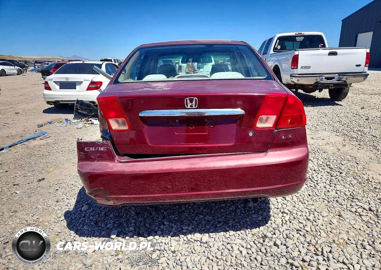 2002 Honda Civic Lx VIN:1HGES16502L023564 - 6