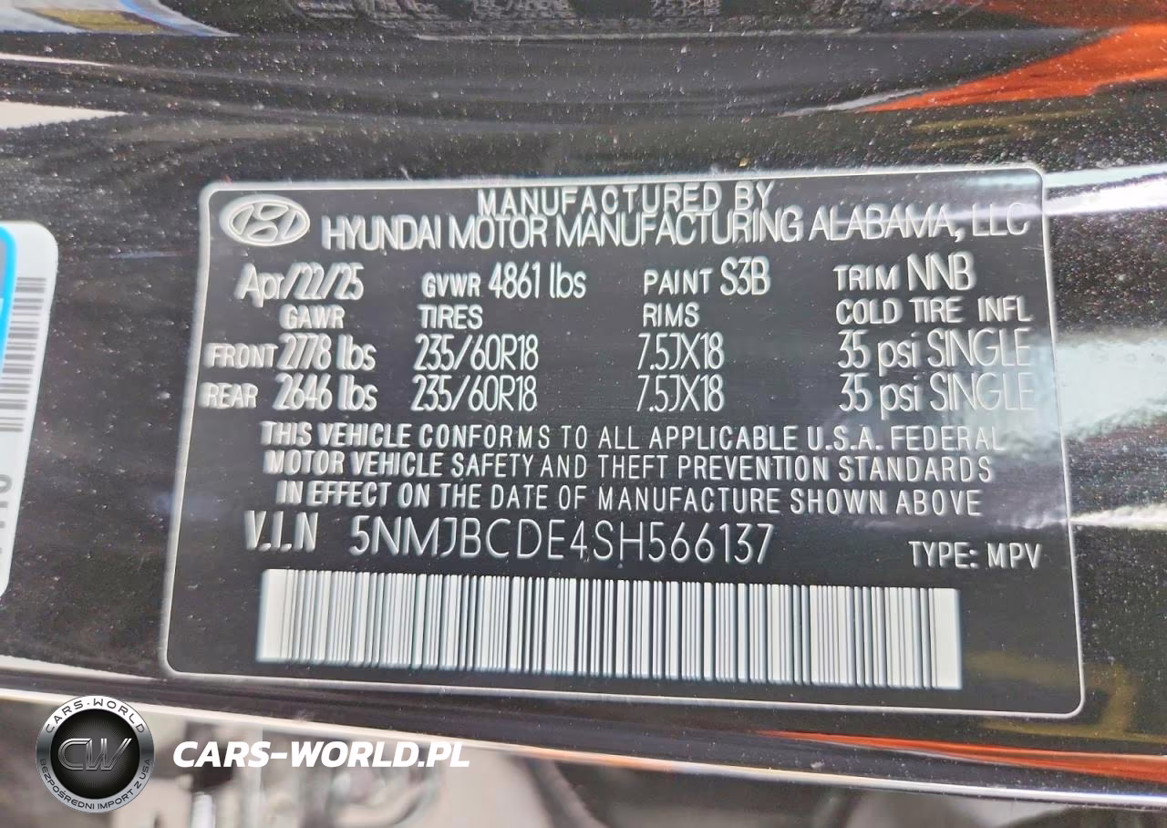 2025 Hyundai Tucson Sel VIN:5NMJBCDE4SH566137 - 12