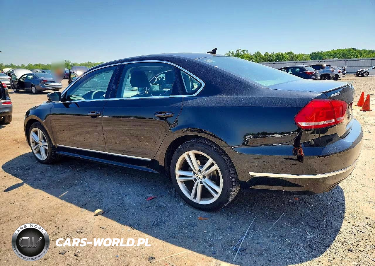 2014 Volkswagen Passat Sel VIN:1VWCN7A30EC007792 - 2