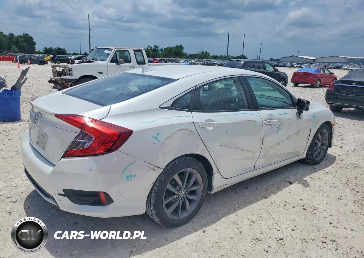 2019 Honda Civic Exl VIN:19XFC1F78KE003265 - 3