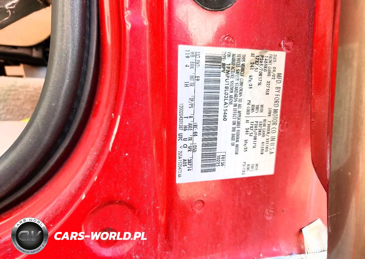 2003 Ford Expedition Eddie Bauer VIN:1FMPU18L03LA15460 - 13