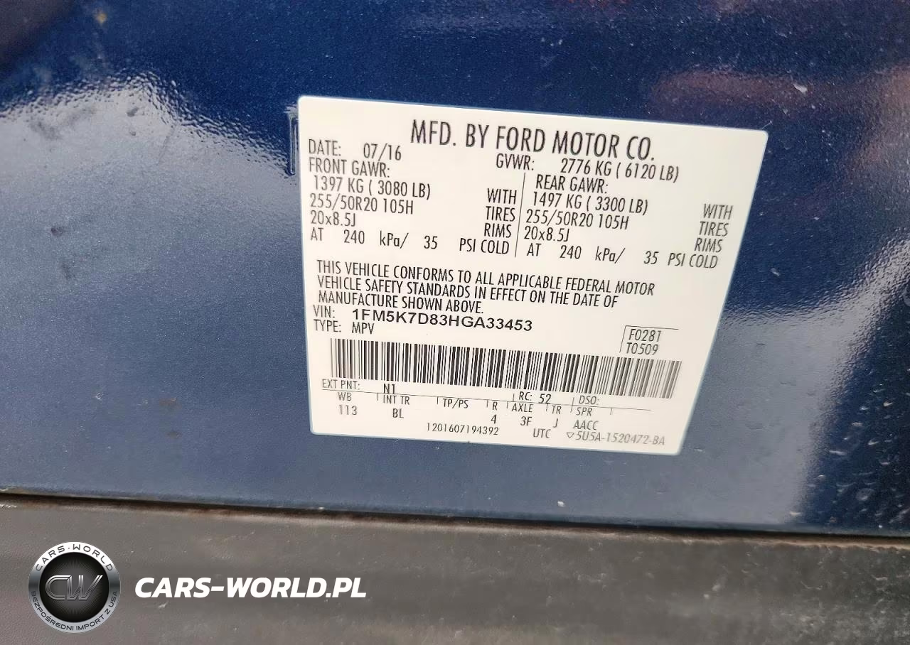 2017 Ford Explorer Xlt VIN:1FM5K7D83HGA33453 - 13