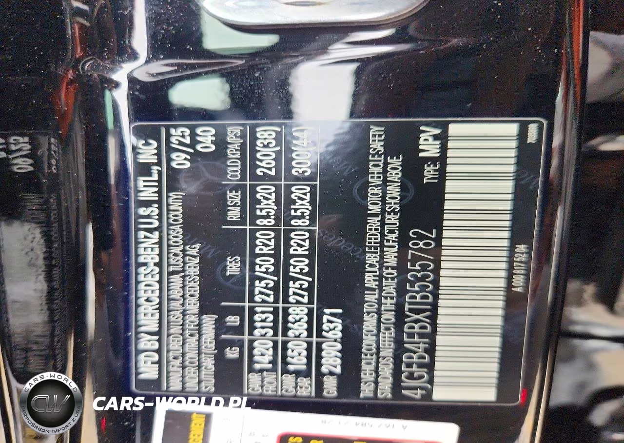 2026 Mercedes-Benz Gle 350 4Matic VIN:4JGFB4FBXTB535782 - 12
