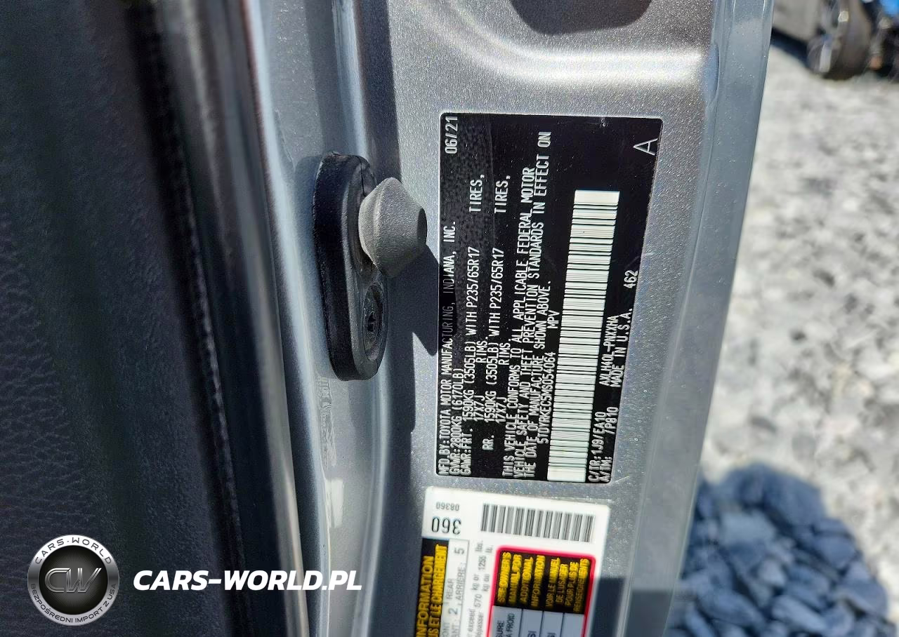 2021 Toyota Sienna Xle VIN:5TDYRKEC5MS054064 - 12