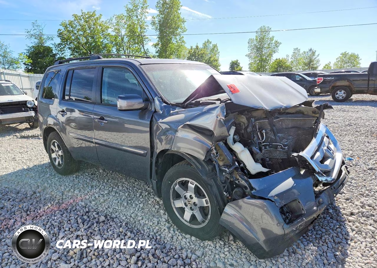2011 Honda Pilot Touring VIN:5FNYF4H93BB083973 - 4