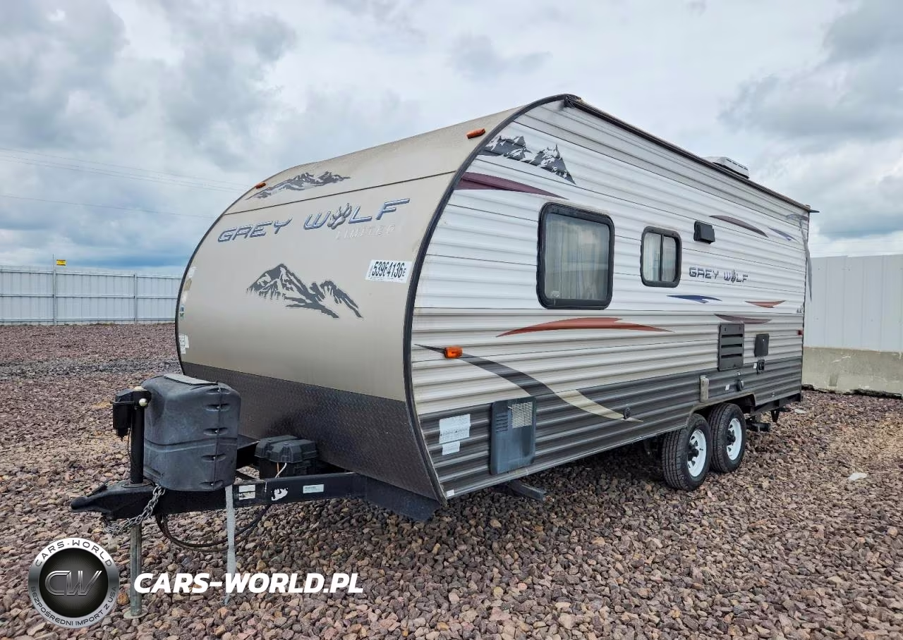 2015 Forest River Grey Wolf Camper VIN:4X4TCK726FK026746 - 2