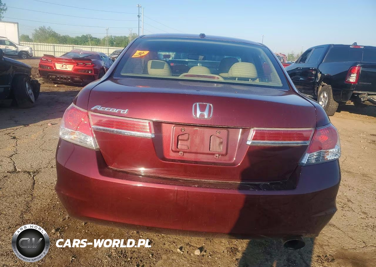 2012 Honda Accord Exl VIN:1HGCP2F8XCA100365 - 6