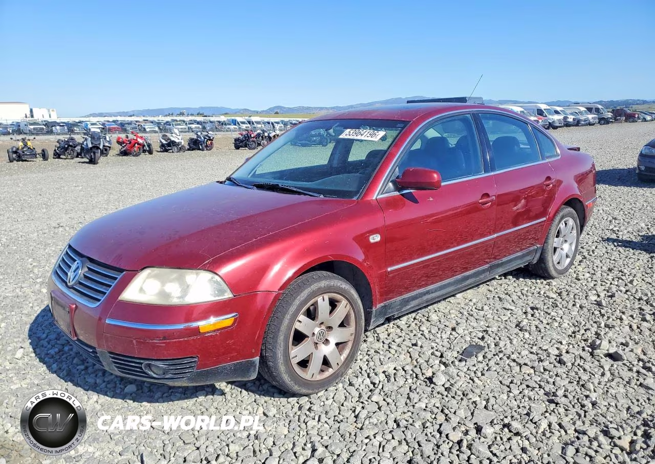 2001 Volkswagen Passat Glx 4Motion