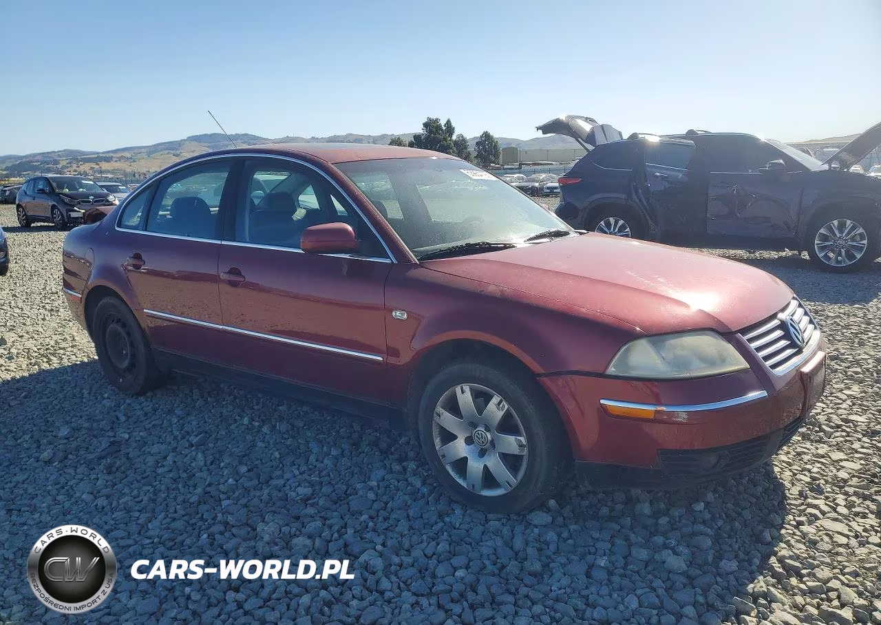 2001 Volkswagen Passat Glx 4Motion VIN:WVWTH63B71P269417 - 4