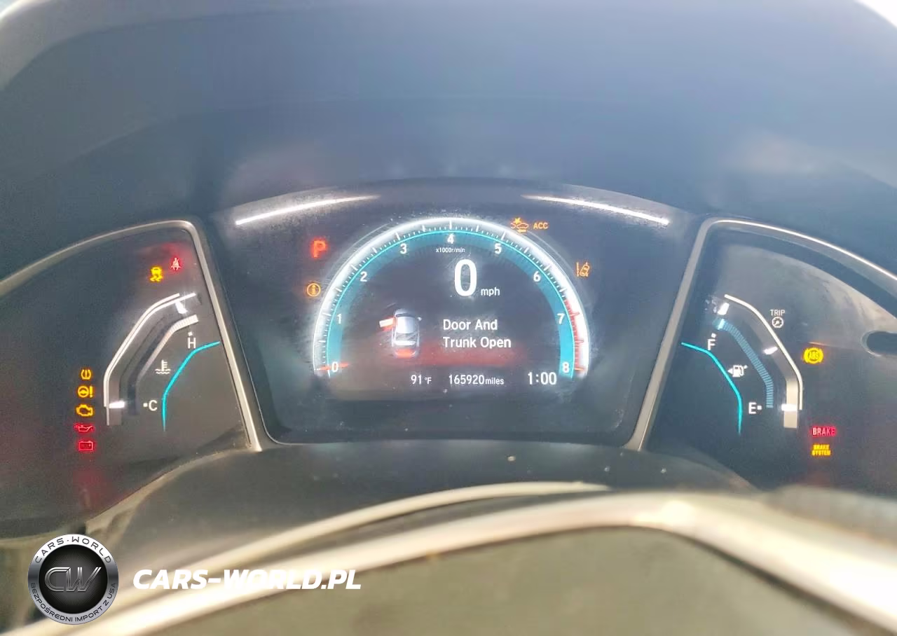 2018 Honda Civic Ex VIN:2HGFC2F89JH536681 - 9