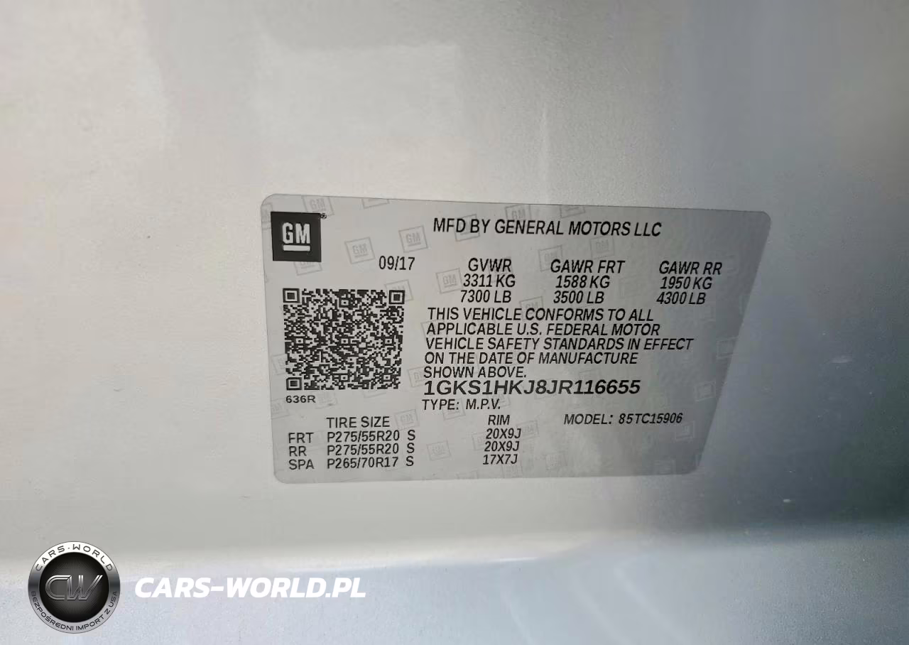 2018 GMC Yukon Xl Denali VIN:1GKS1HKJ8JR116655 - 13