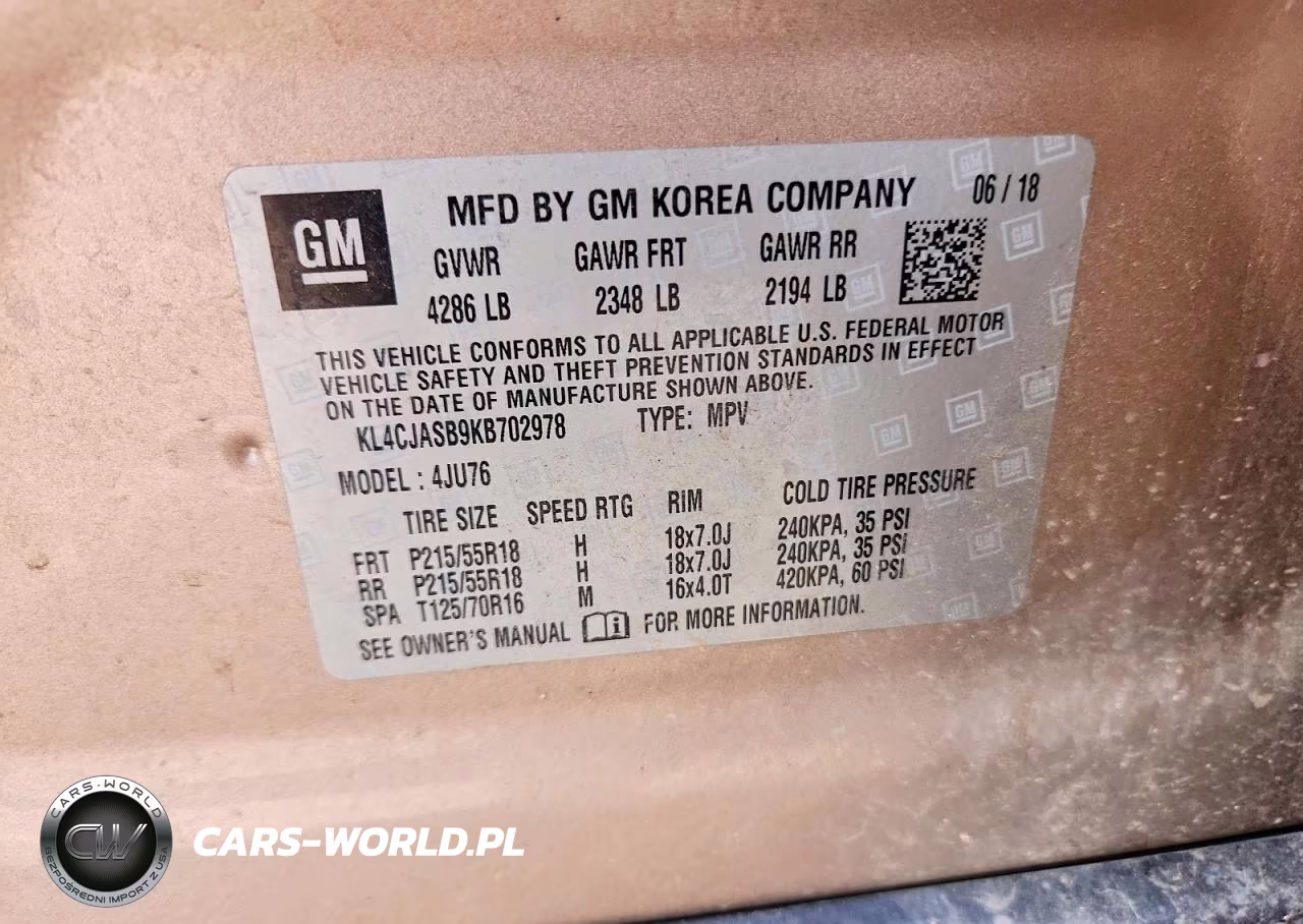 2019 Buick Encore Preferred VIN:KL4CJASB9KB702978 - 13