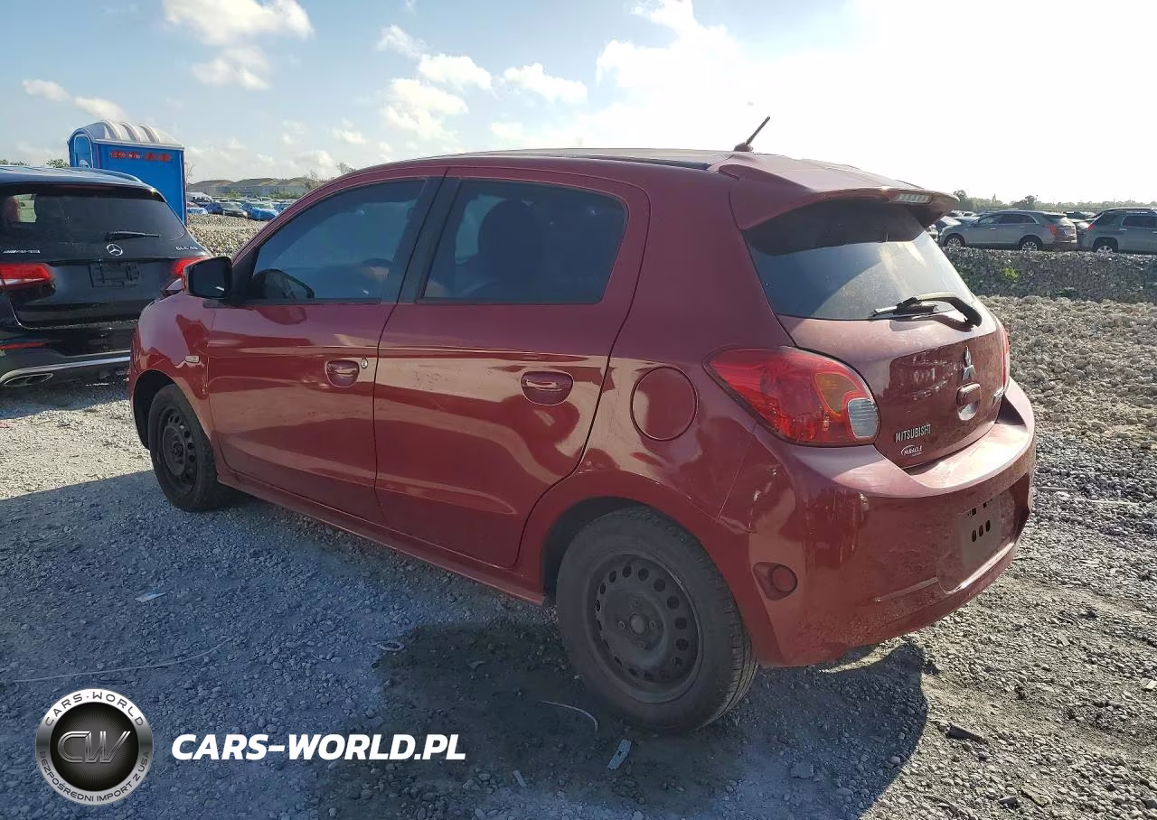 2015 Mitsubishi Mirage De VIN:ML32A3HJ2FH037083 - 2