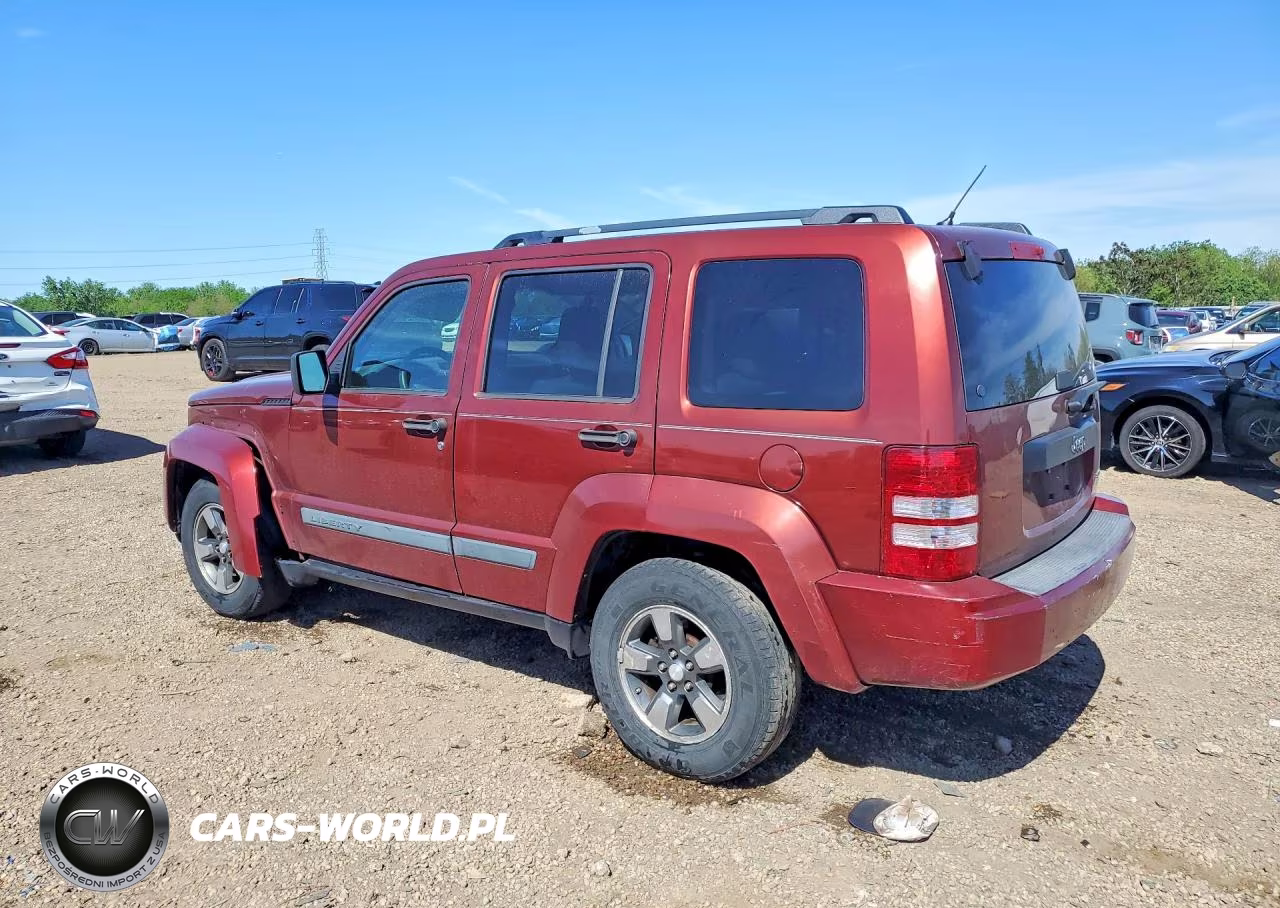 2008 Jeep Liberty Sport VIN:1J8GP28K38W156370 - 2