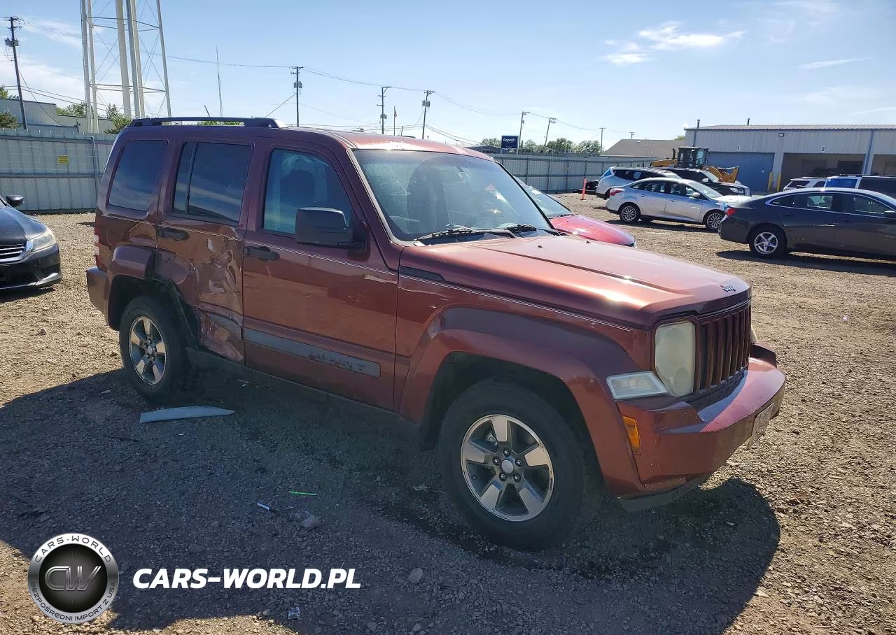 2008 Jeep Liberty Sport VIN:1J8GP28K38W156370 - 4