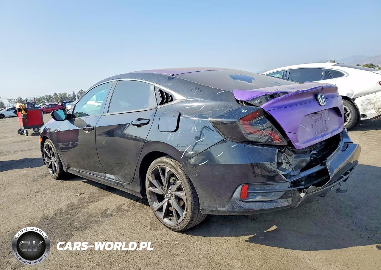 2020 Honda Civic Sport VIN:19XFC2F80LE209292 - 2