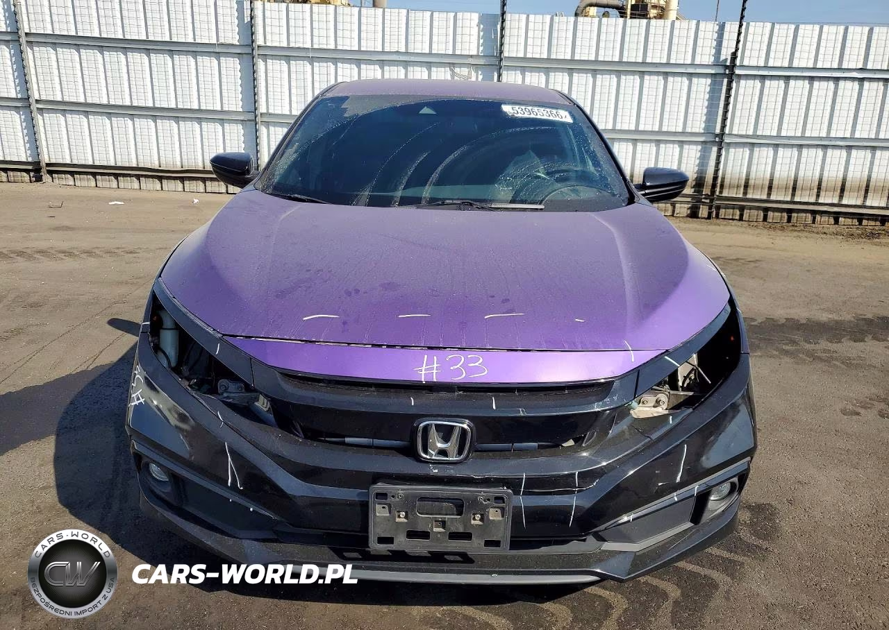 2020 Honda Civic Sport VIN:19XFC2F80LE209292 - 5