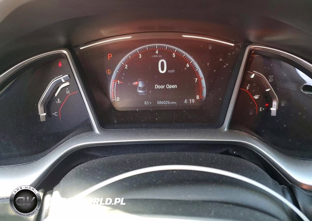 2020 Honda Civic Sport VIN:19XFC2F80LE209292 - 9