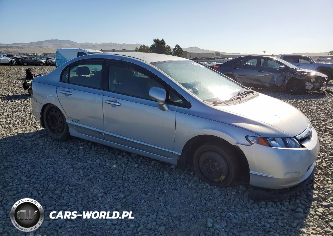 2008 Honda Civic Lx VIN:1HGFA15538L042613 - 4