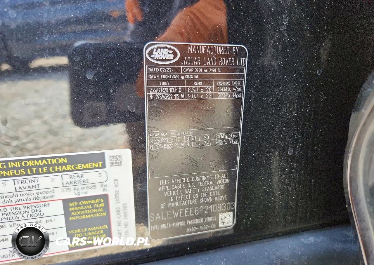 2023 Land Rover Defender 110 VIN:SALEWEEE6P2109303 - 13