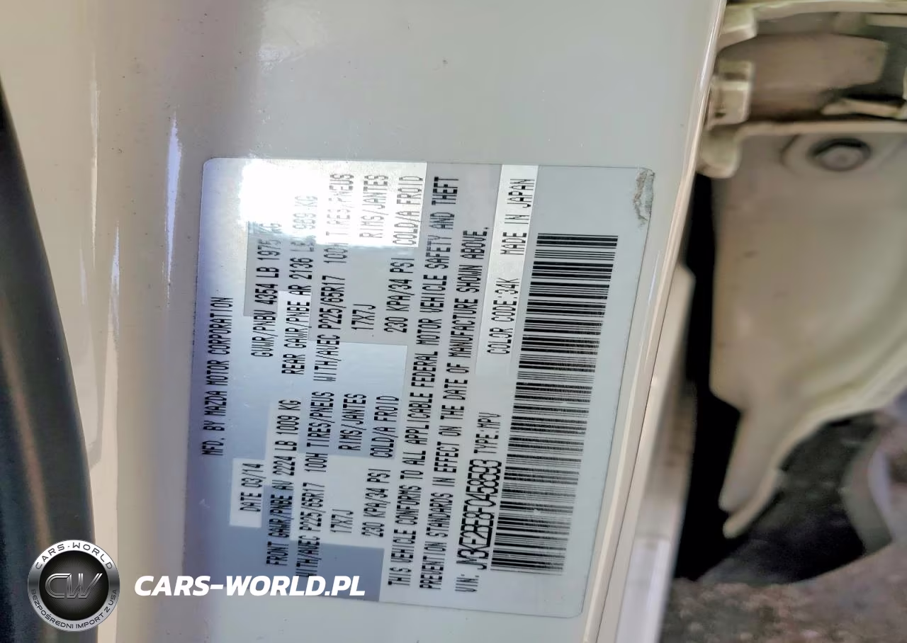 2015 Mazda Cx-5 Sport VIN:JM3KE2BE8F0458593 - 12