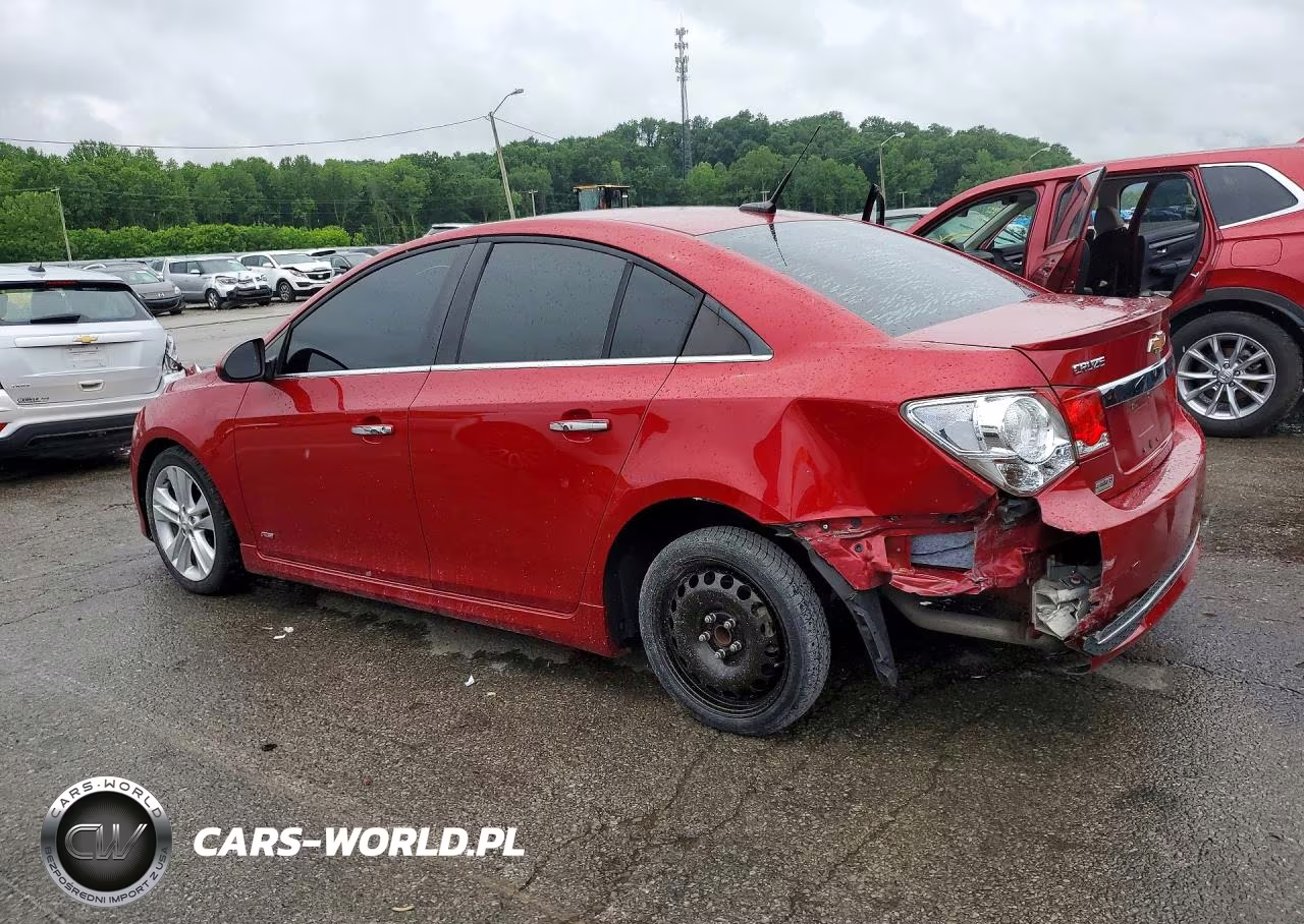 2011 Chevrolet Cruze Ltz VIN:1G1PH5S95B7275818 - 2