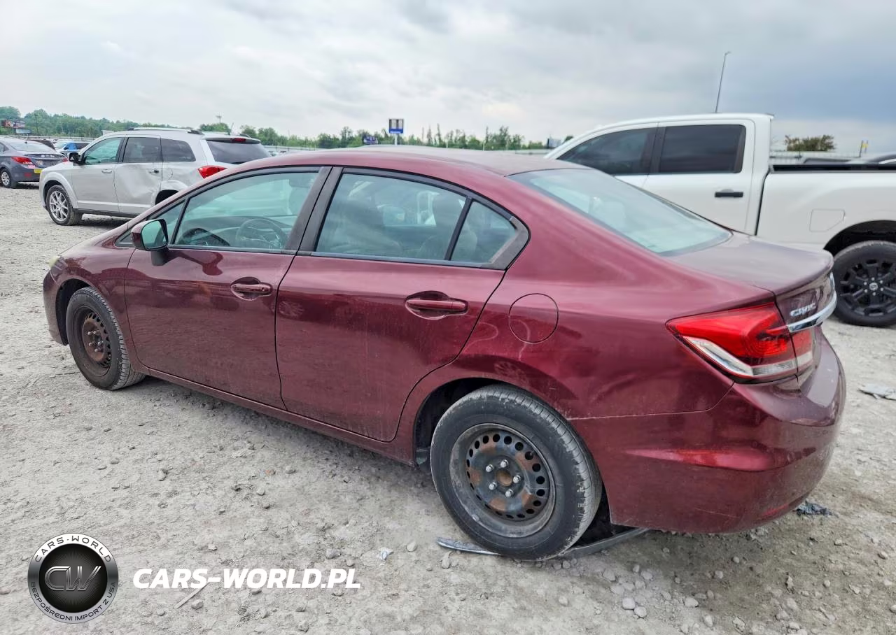2014 Honda Civic Lx VIN:2HGFB2F51EH546491 - 2