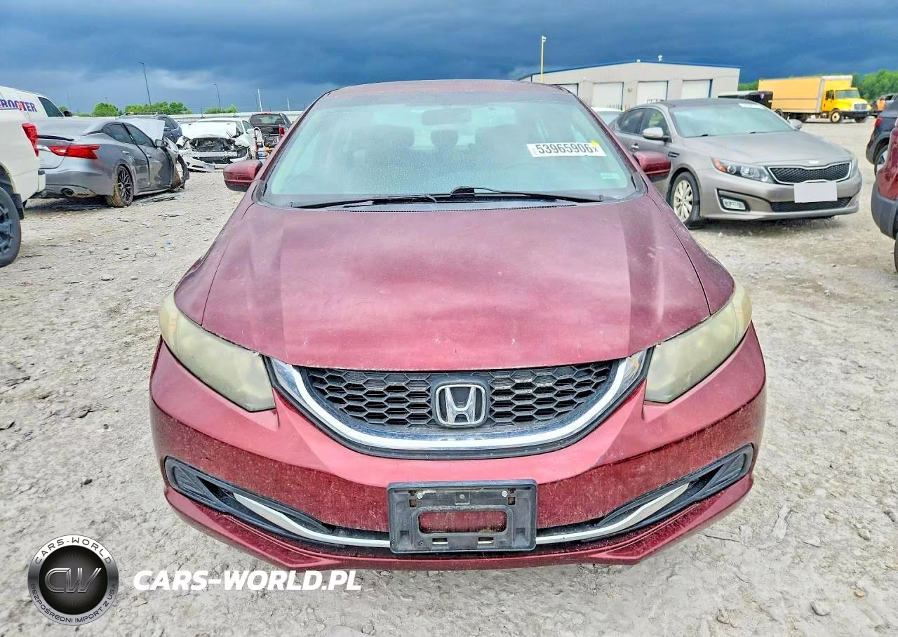 2014 Honda Civic Lx VIN:2HGFB2F51EH546491 - 5
