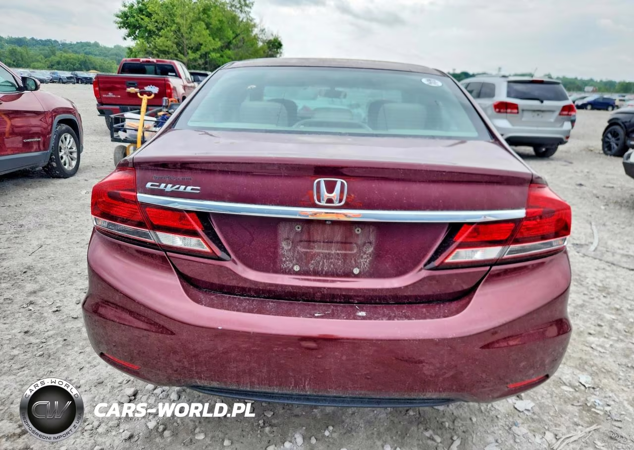 2014 Honda Civic Lx VIN:2HGFB2F51EH546491 - 6
