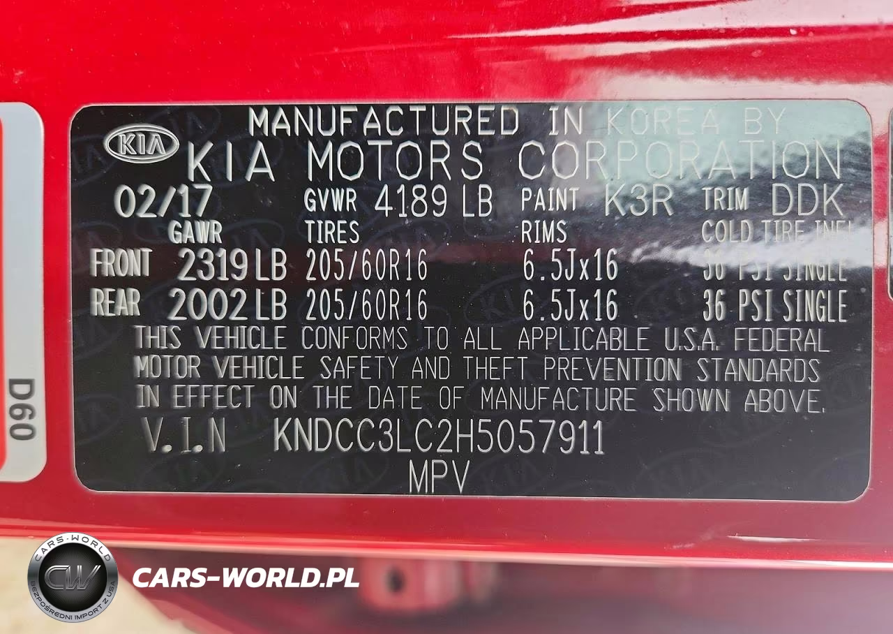 2017 Kia Niro Ex VIN:KNDCC3LC2H5057911 - 12