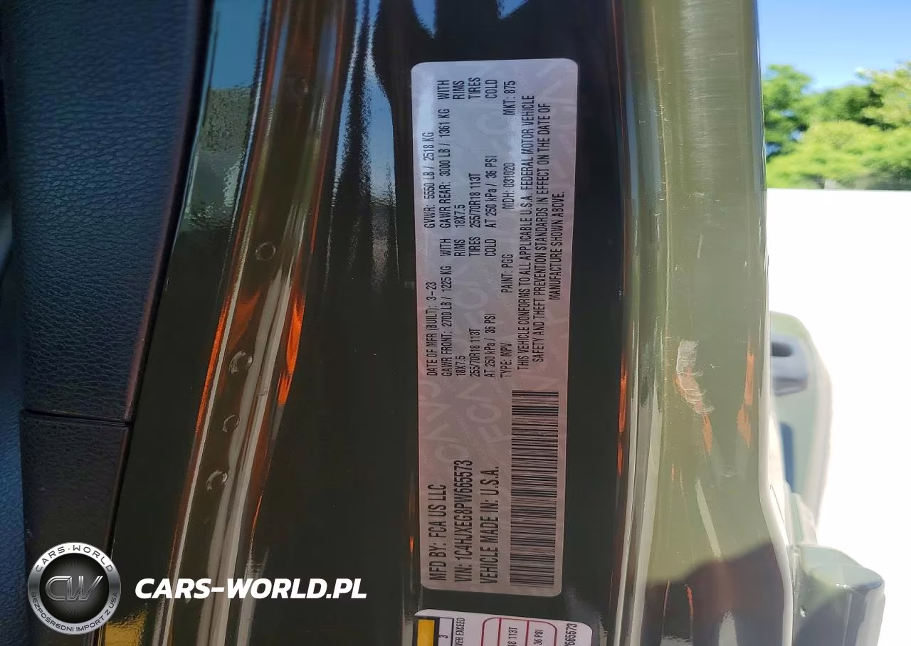 2023 Jeep Wrangler Sahara VIN:1C4HJXEG8PW665573 - 12