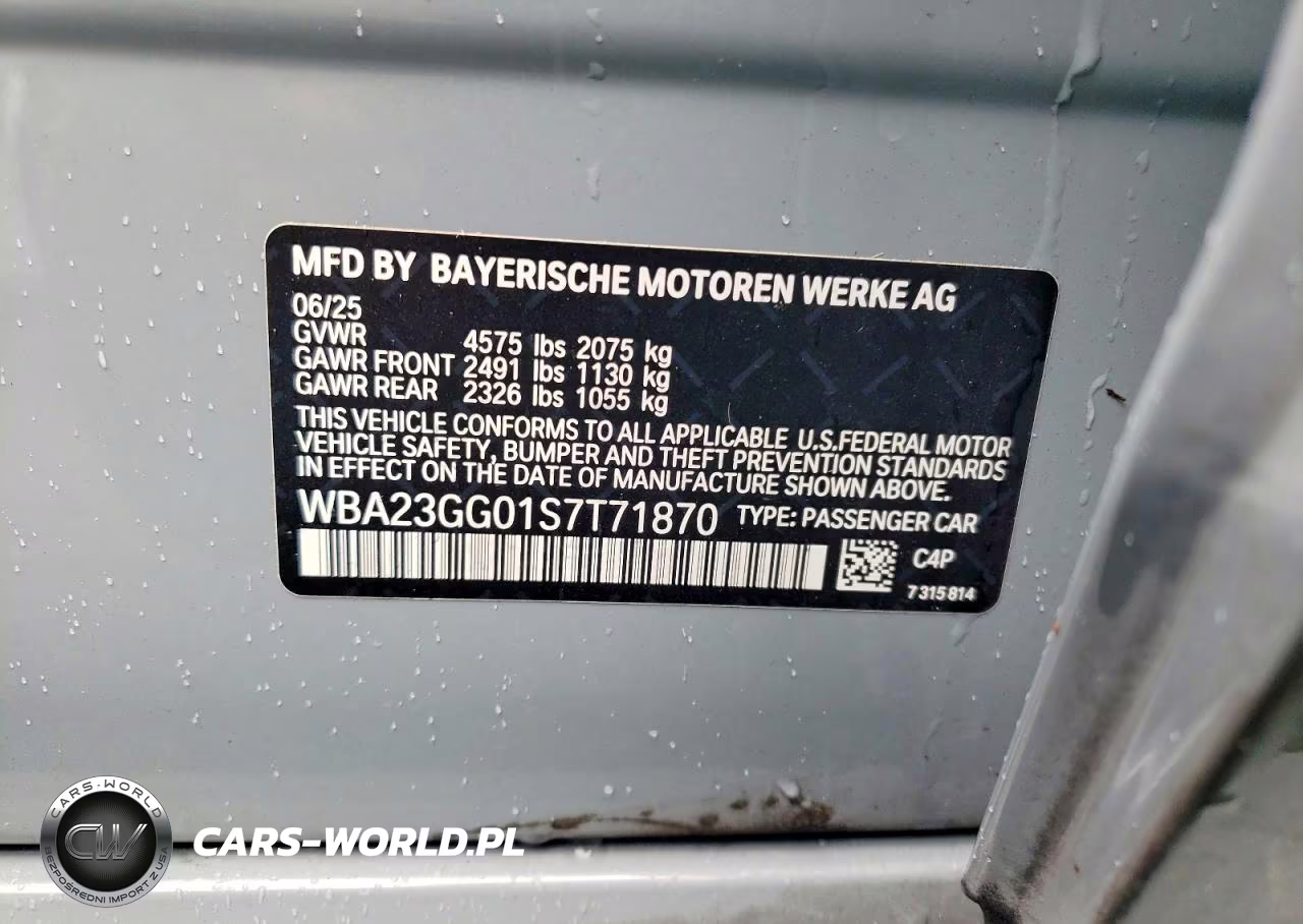 2025 BMW 228Xi VIN:WBA23GG01S7T71870 - 12