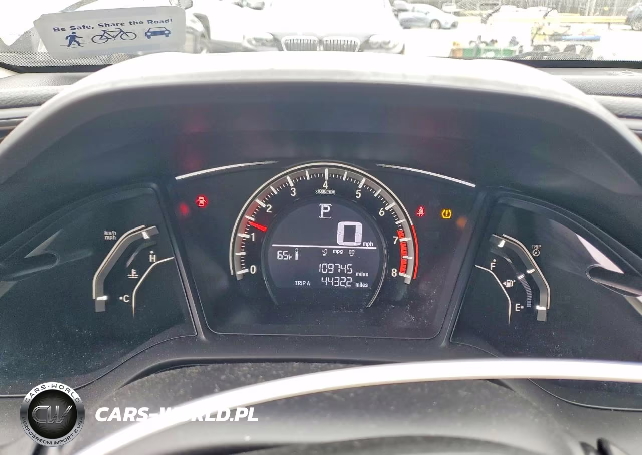 2016 Honda Civic Lx VIN:19XFC2F56GE223242 - 9