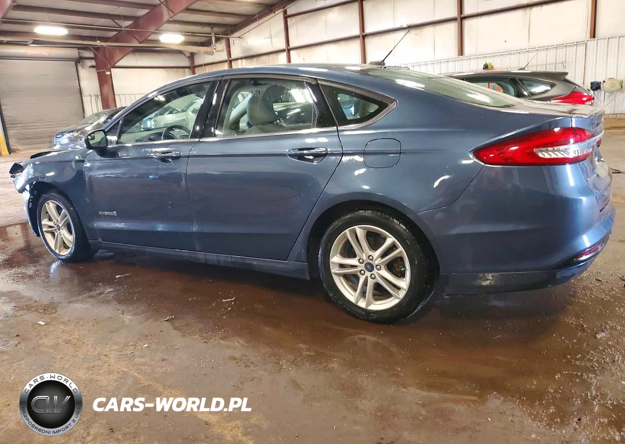 2018 Ford Fusion Se Hybrid VIN:3FA6P0LU6JR147502 - 2