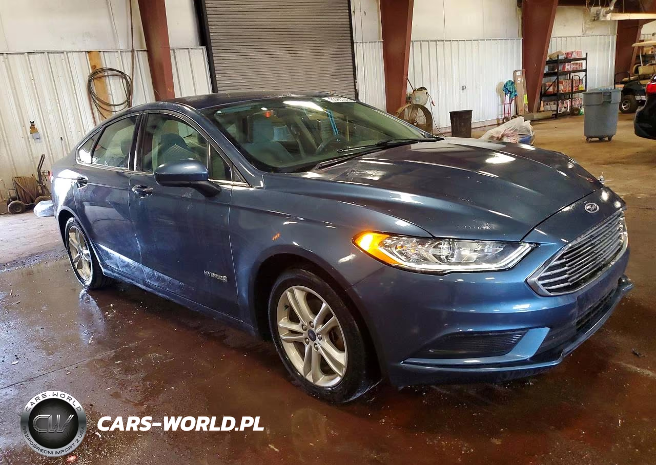 2018 Ford Fusion Se Hybrid VIN:3FA6P0LU6JR147502 - 4
