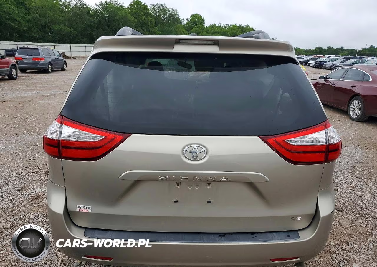 2015 Toyota Sienna Le VIN:5TDKK3DC2FS670468 - 6